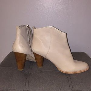 Gap leather booties